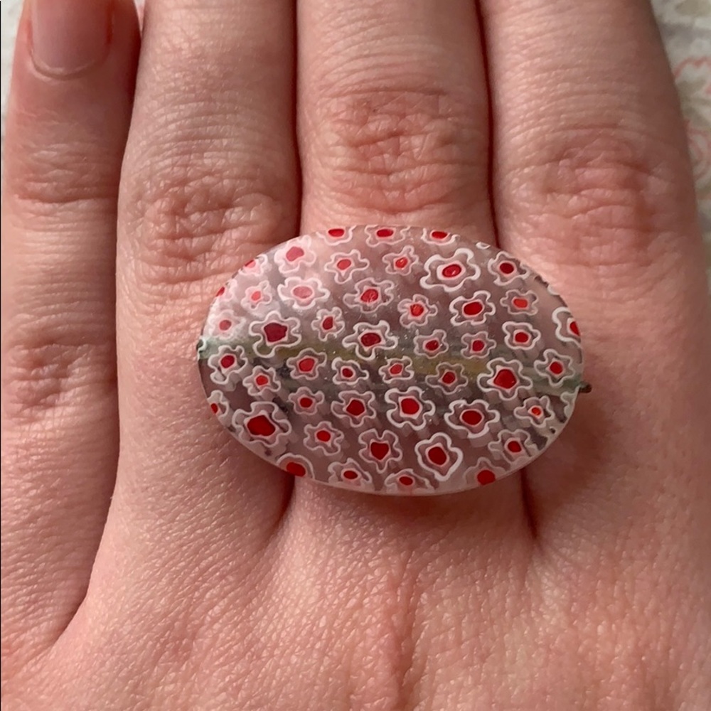 Hippie Flower Power Ring